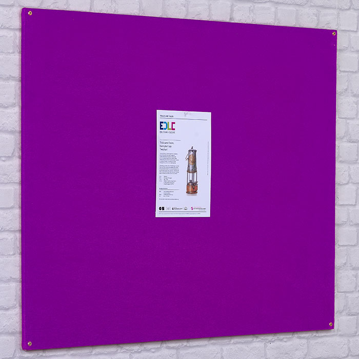 Accents Flameshield Unframed Noticeboard