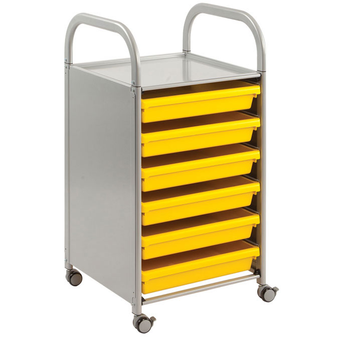 Callero A3 Paper Trolley With 6 Trays