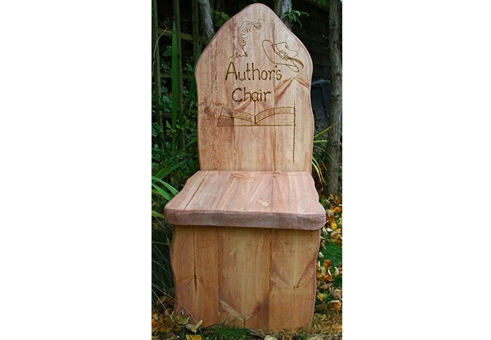 Burnished Authors Chair 