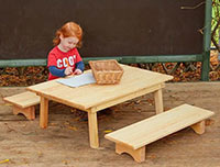 Low Table & Benches 