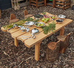 Rustic Kitchen Work Table 