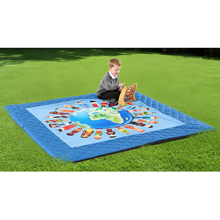 Indoor/Outdoor Children Of The World Mat - 2000 x 2000mm