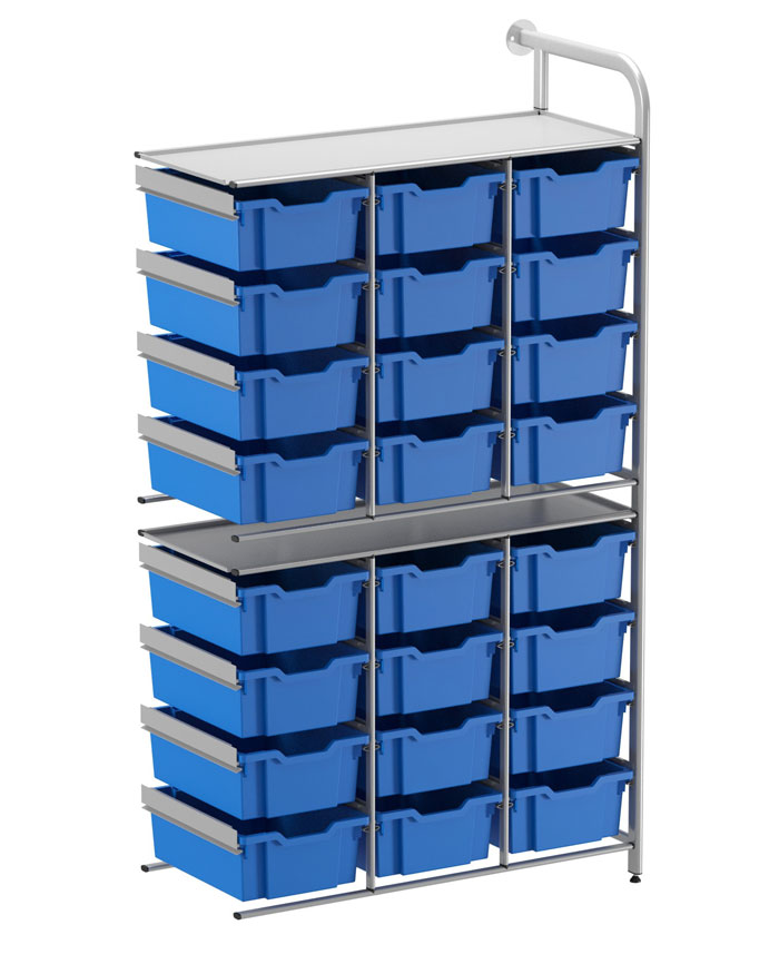 Callero Custom - Tall Store Add On Unit (24 Deep Trays)