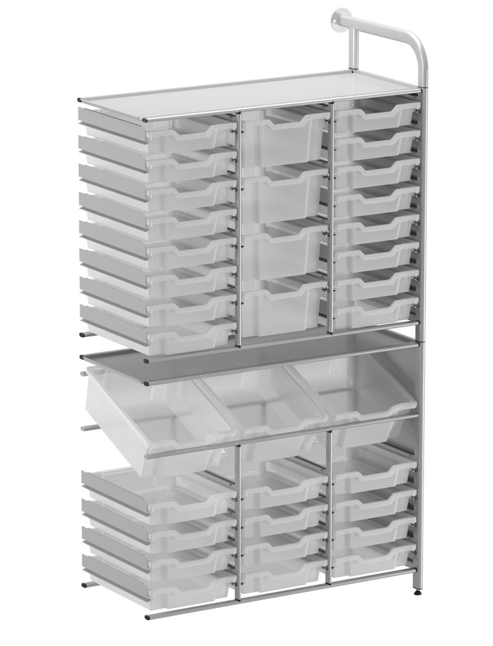 Callero Custom - Maker Tall Add On Unit (3 Deep/12 Shallow & 16 Shallow/4 Deep Trays)