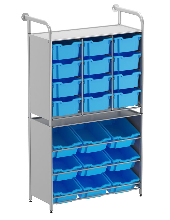 Callero Custom - Pick Store Unit (9 Tilting Deep & 12 Deep Trays)