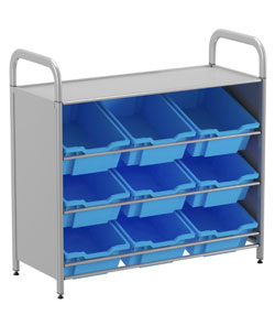 Callero Custom - Tilted Tray Unit (9 Deep Trays)