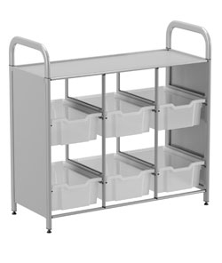 Callero Custom - Library Unit (6 Deep Trays)