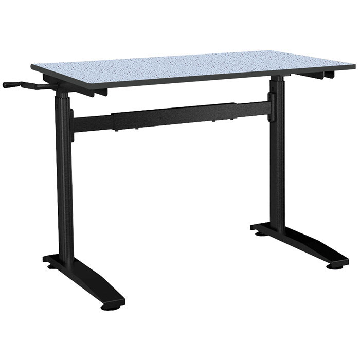 HA600 Height Adjustable Table - 16mm Solid Grade Trespa Top 