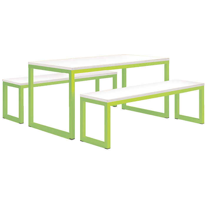 Bench Style Dining Set - L2000mm 