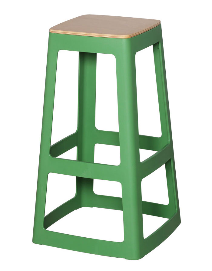 Origin Base Stool (High) - Beech Ply Seat