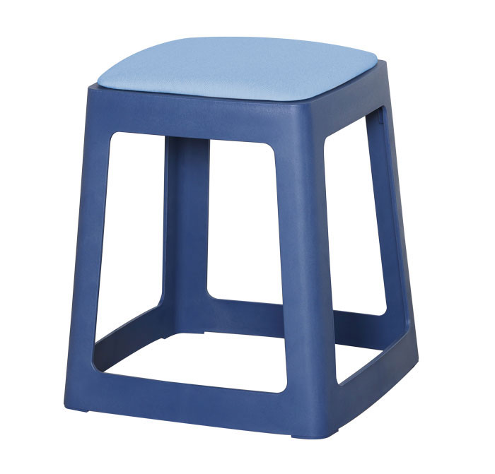 Origin Base Stool (Low) - Upholstered Seat