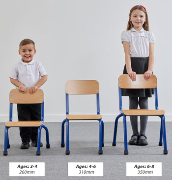 Milan Stacking Classroom Chair