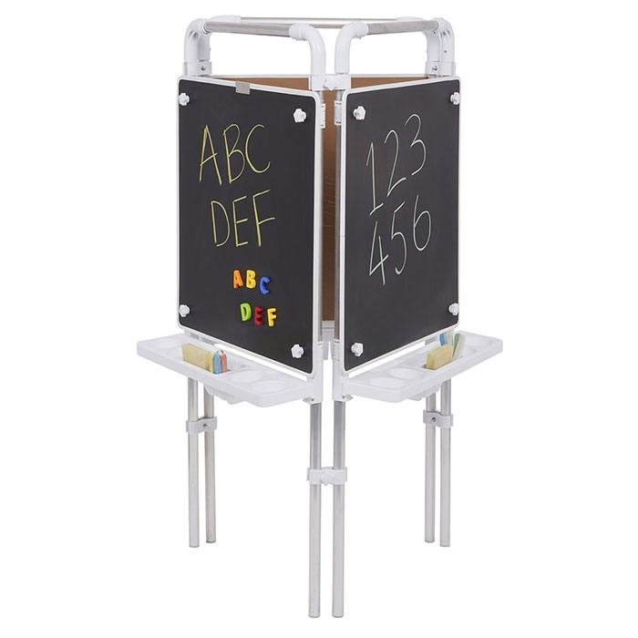 Tikk Tokk - 3 Sided Easel Set (with 3 Magnetic Chalkboards)