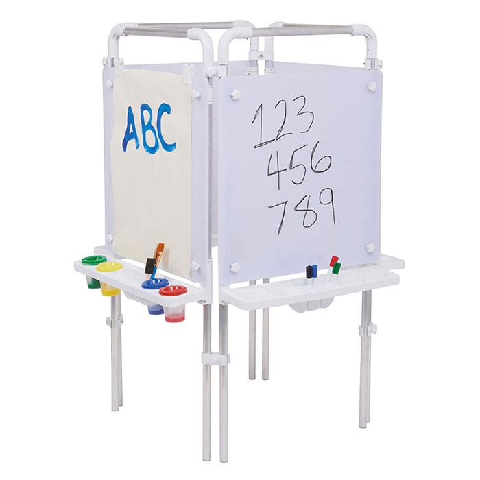 Tikk Tokk - 4 Sided Easel Set (with 4 Dry-Wipe Boards)