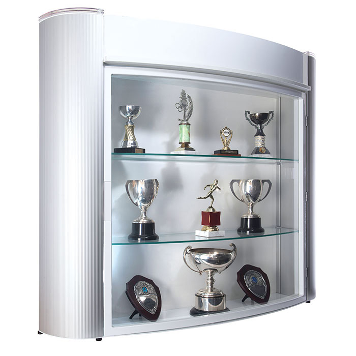 Wall-Mounted Trophy Showcase