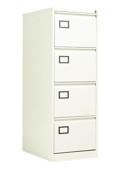 Bisley 4 Drawer Steel Filing Cabinet