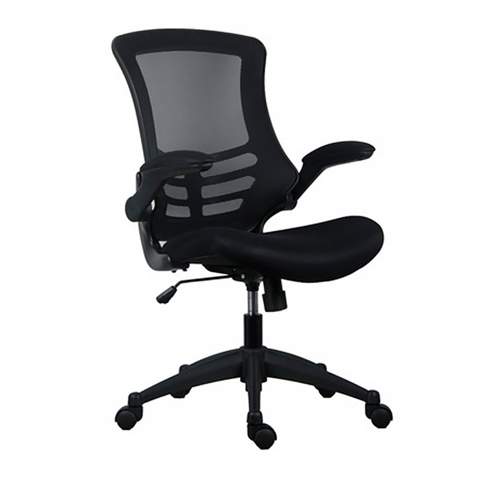 Marlos Mesh Back Office Chair With Folding Arms