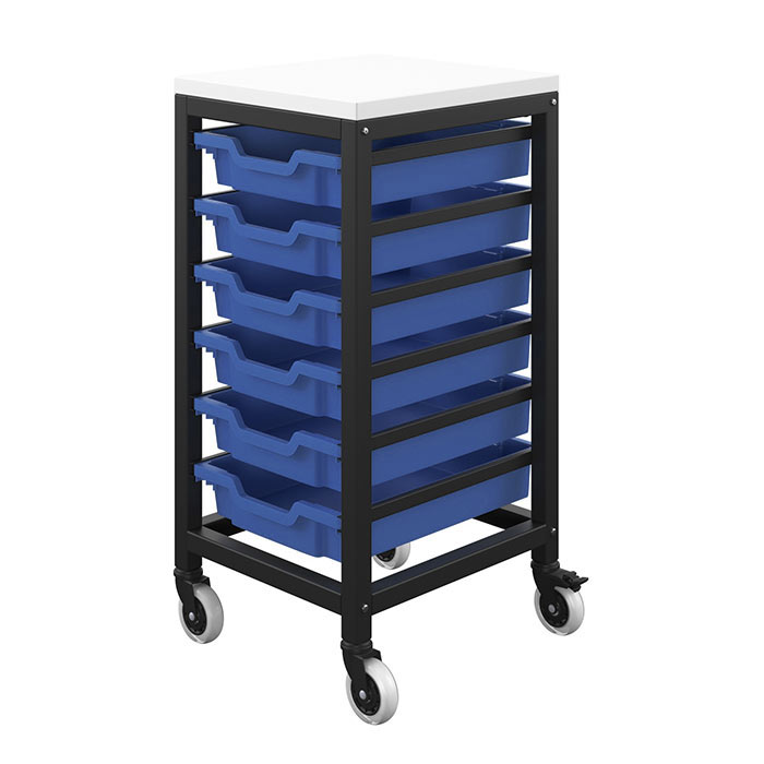 Titan Storage Unit with 6 Shallow Trays