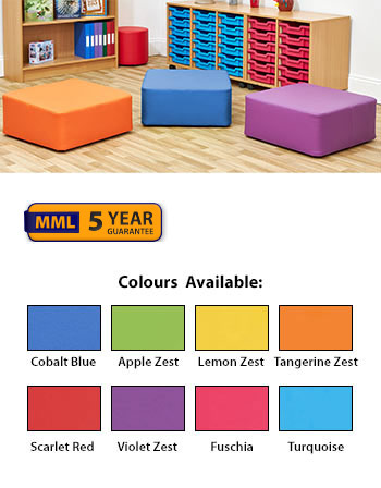 Acorn Primary Large Square Foam Seats - (Set of Three)