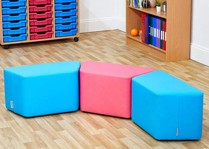 Acorn Primary Trapezoidal Foam Seat (Set of Three)