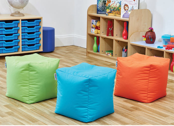 Acorn Bean Cube Seat - (Set of Three)