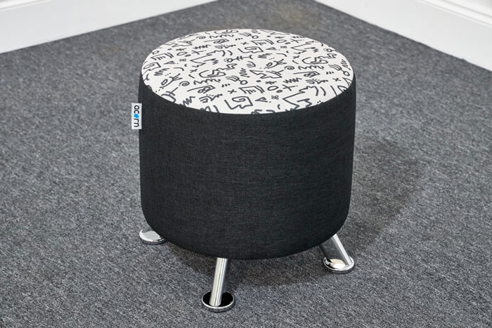 Acorn Orta Round Stool