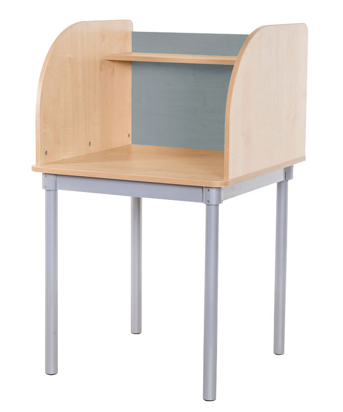 Stratford Curved Single Carrel