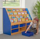 Milan Tiered Bookcases - 6 Small Tray Unit - view 1