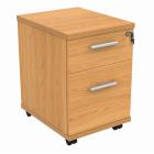 Mobile Under Desk Office Storage Unit - 2 Drawers - view 2