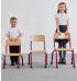 Milan Stacking Classroom Chair - view 2
