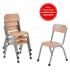 Milan Stacking Classroom Chair - view 5