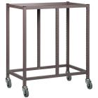 Gratnells Low Height Empty Double Column Trolley - 860mm (holds 12 shallow trays or equivalent) - view 1