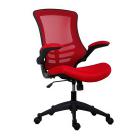 Marlos Mesh Back Office Chair With Folding Arms - view 3