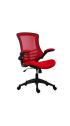 Marlos Mesh Back Office Chair With Folding Arms - view 3