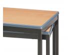 Contract Range Moulded Edge - Fully Welded Rectangular Classroom Table - 1200mm x 600mm - view 2