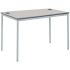 ClassCore Computer Rectangular Table with 2 Portholes - 1500 x 750mm - view 1