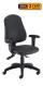 Calypso Ergo 2 Lever Office Chair with Lumbar Pump and Adjustable Arms - view 1