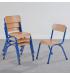Milan Stacking Classroom Chair - view 3