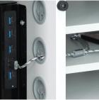 !!<<span style='font-size: 12px;'>>!!LapCabby Lyte Single Door 10 Device Mini - Dual USB!!<</span>>!! - view 5