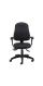 Calypso Ergo 2 Lever Office Chair with Lumbar Pump and Adjustable Arms - view 5