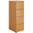 4 Drawer Wooden Filing Cabinet - view 1