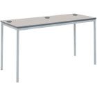 ClassCore Computer Rectangular Table with Portholes - 1800 x 750mm - view 1