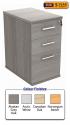 Desk High Office Storage Unit - 600 Deep - view 1