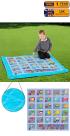 Indoor/Outdoor Alphabet Mat - 1200 x 1200mm - view 1