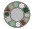 Geometric Shapes Scandi Round Rug - (Coming in September) - view 2