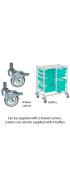 Gratnells Compact Medical Double Column Trolley Complete Set B - view 3