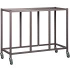 Gratnells Low Height Empty Treble Column Trolley - 860mm (holds 18 shallow trays or equivalent) - view 1