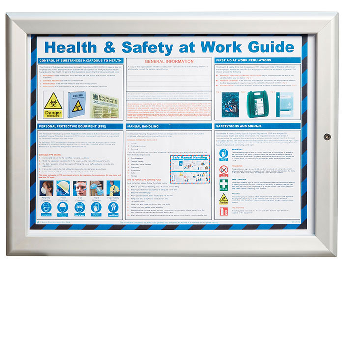 Tamperproof Poster Display Frame 